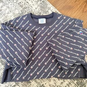 Champion Navy Crewneck